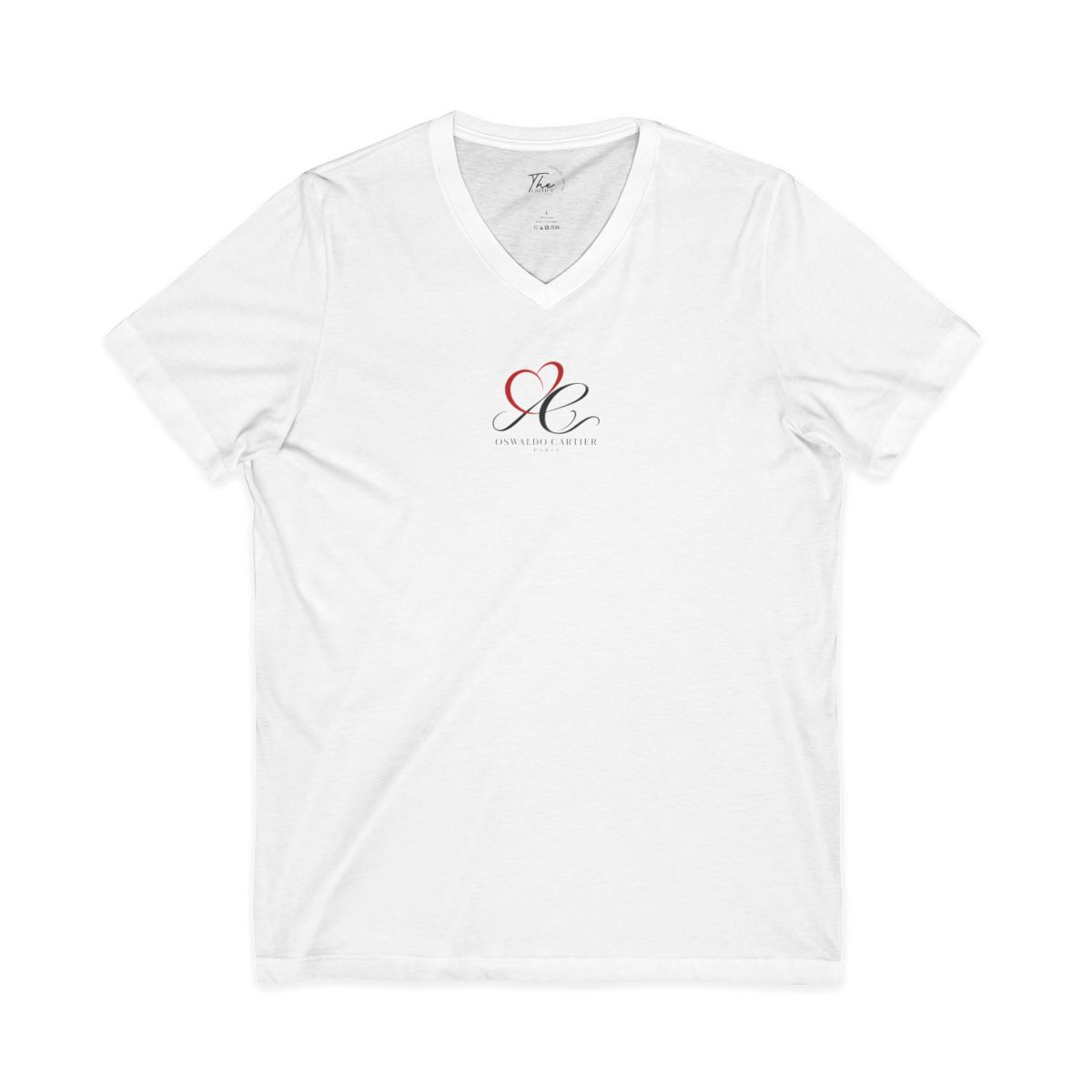 Lien Infini — T-shirt col V Cœur | Oswaldo Cartier